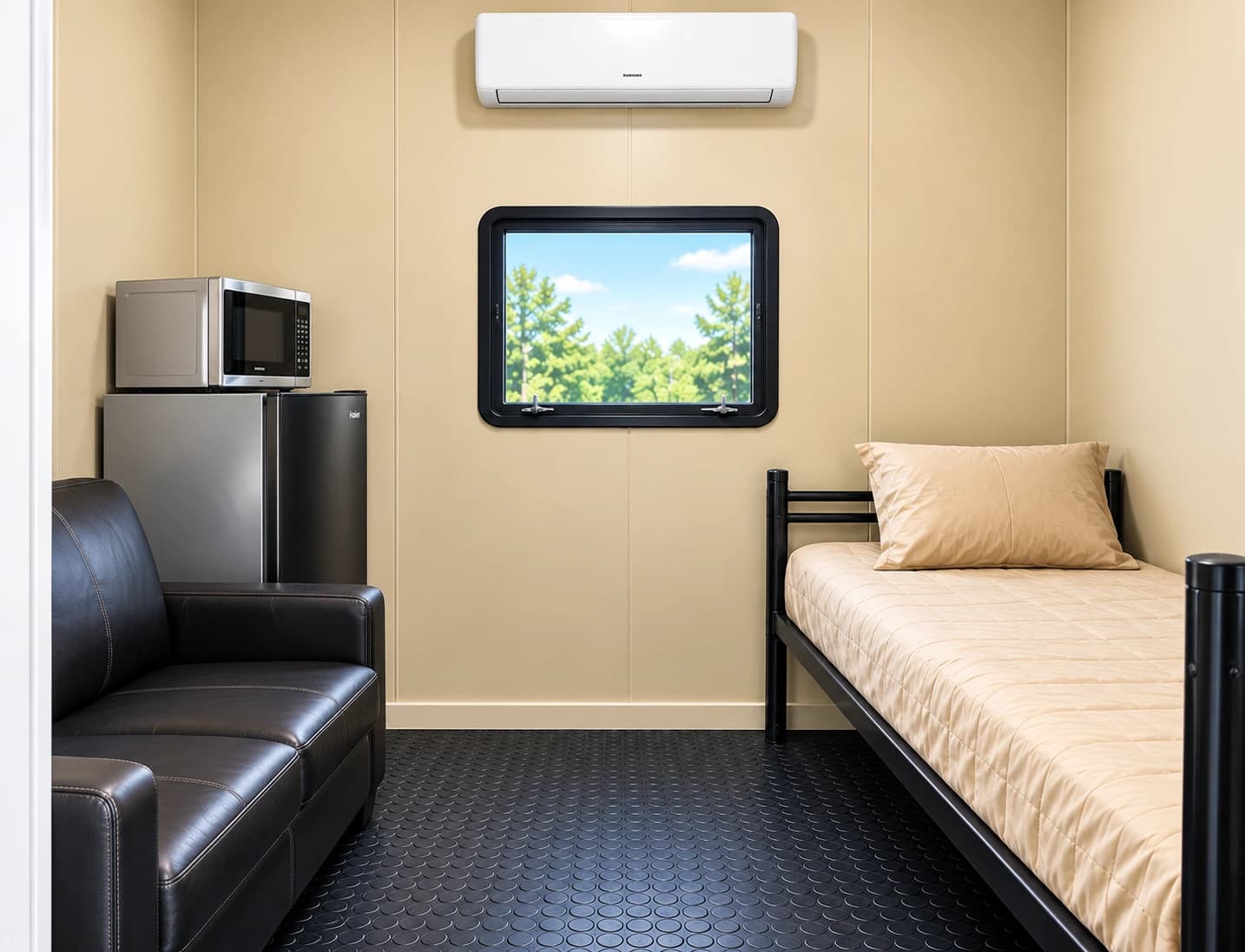 20 ft VIP accommodation unit private room