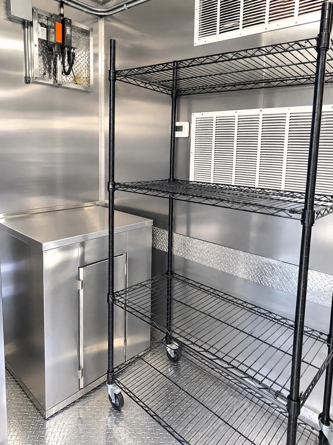 26 ft baby bulk kitchen trailer interior