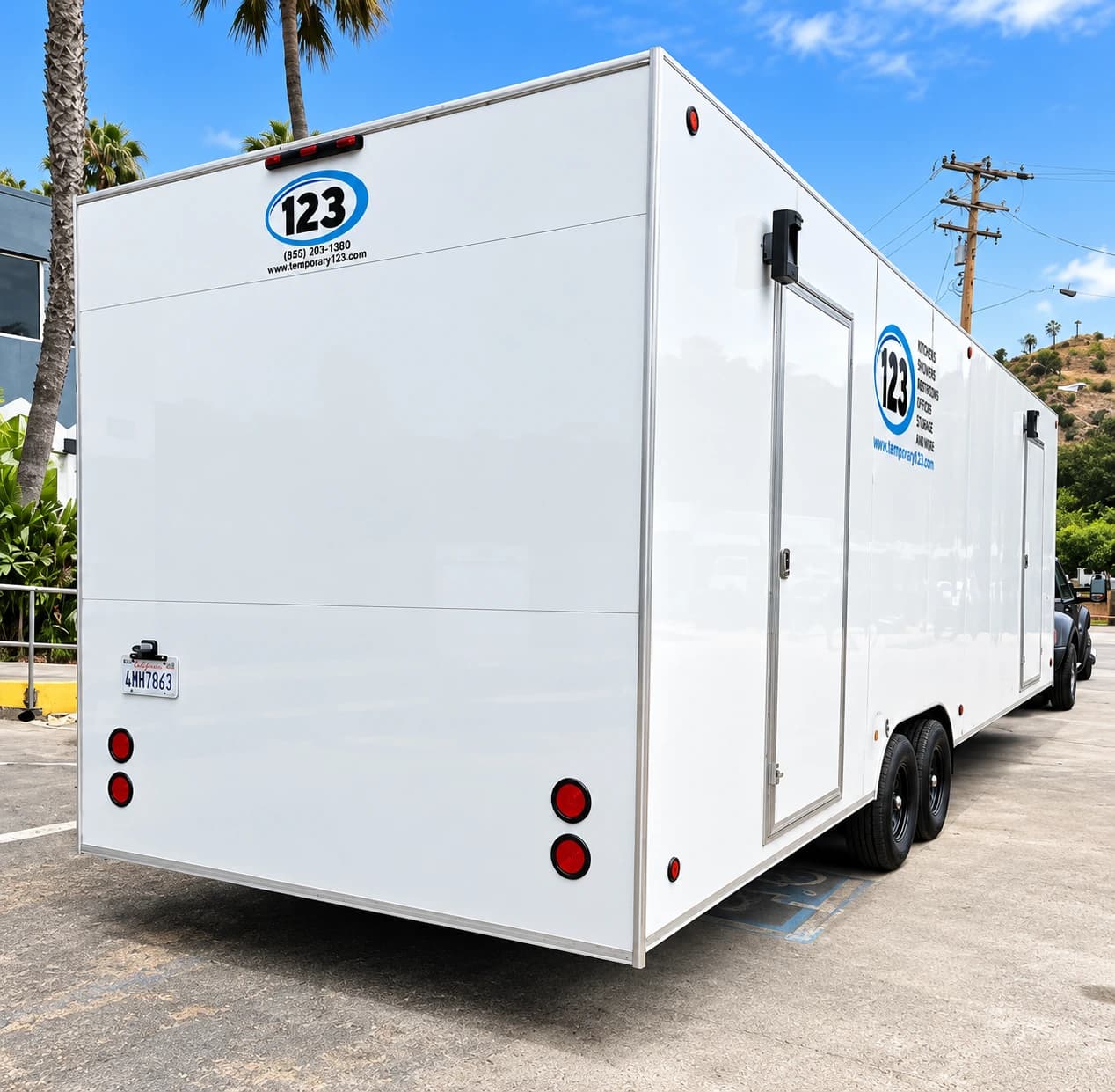 30 ft High-Temperature Conveyor Dish Trailer, photo 2