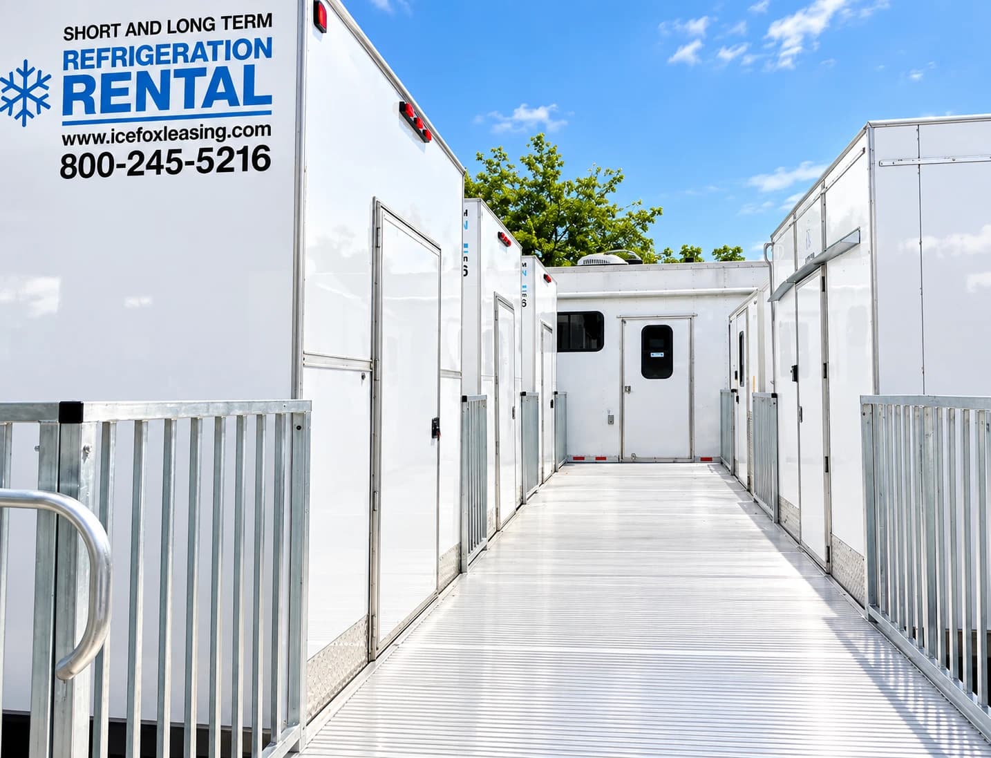 Refrigeration Trailer rental trailer